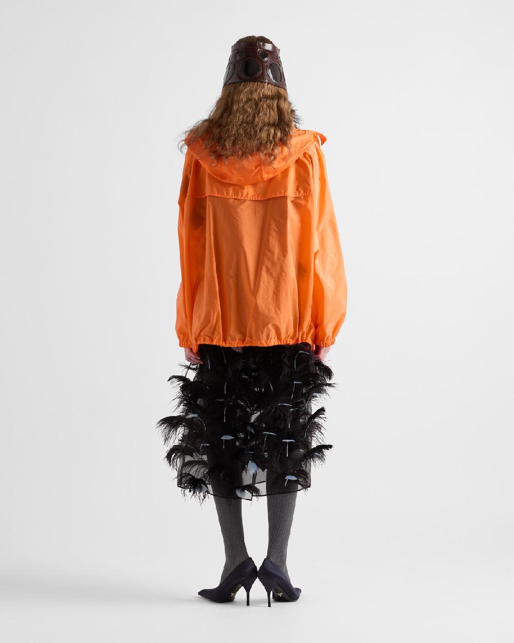 Prada Chaqueta Impermeable De Re-Nylon Ligero