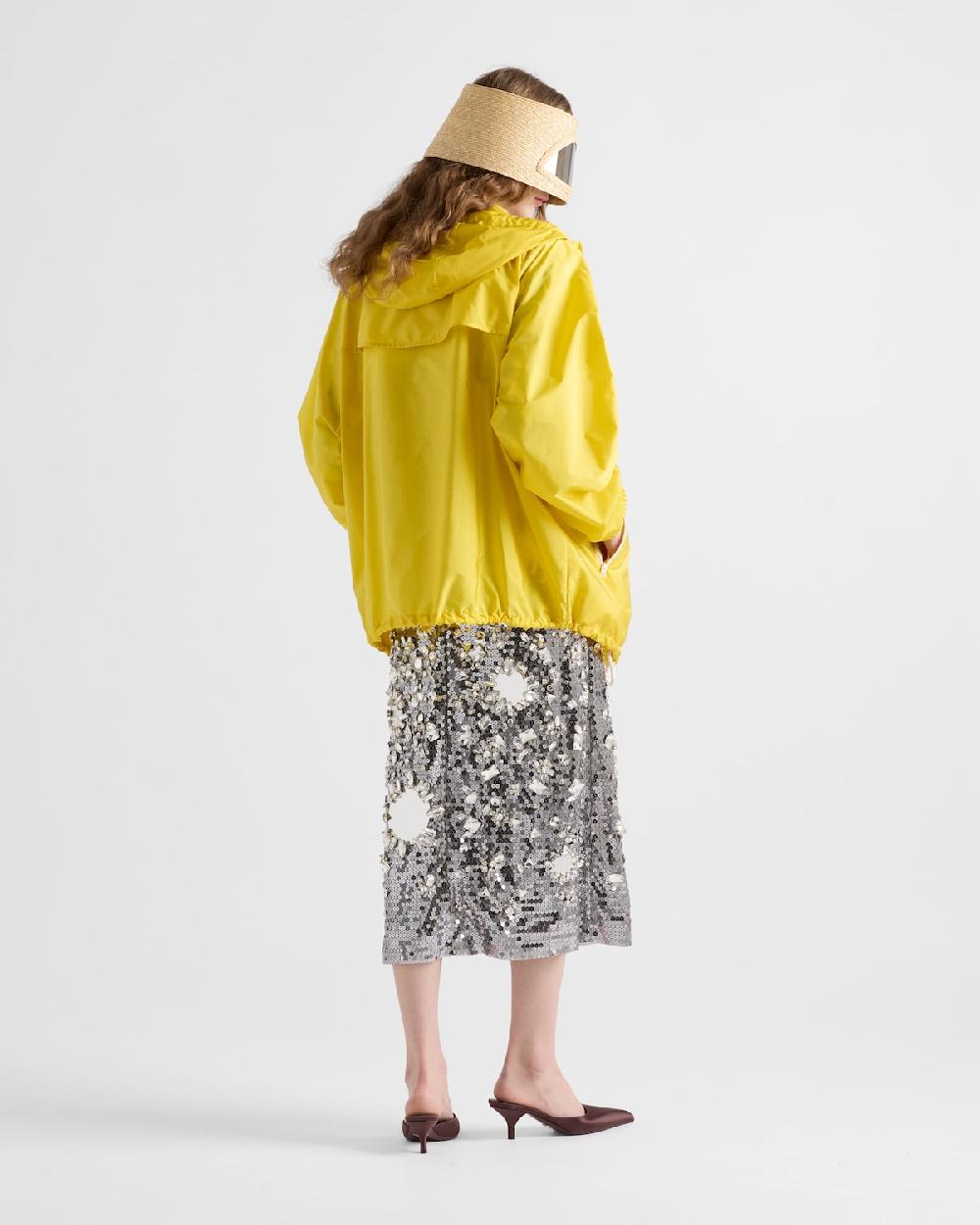 Prada Chaqueta Impermeable De Re-Nylon Ligero