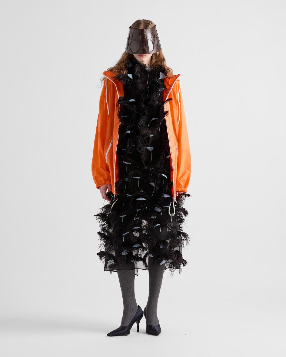 Prada Chaqueta impermeable de Re-Nylon ligero