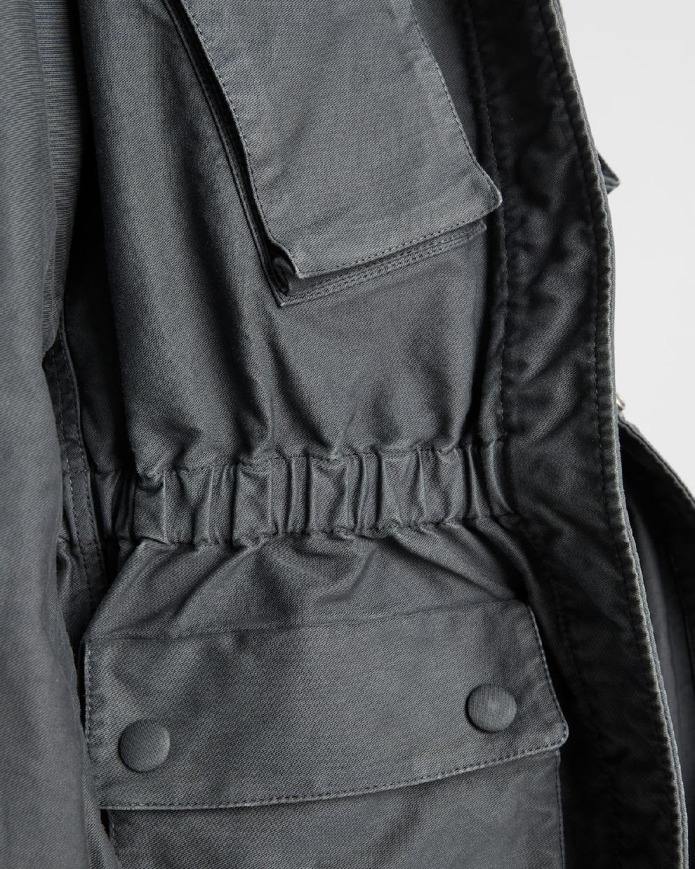 Prada Chaqueta Safari De Algodón Envejecido