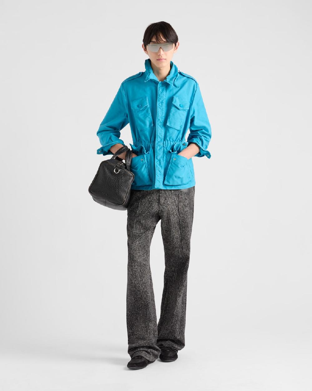 Prada Chaqueta safari de algodón