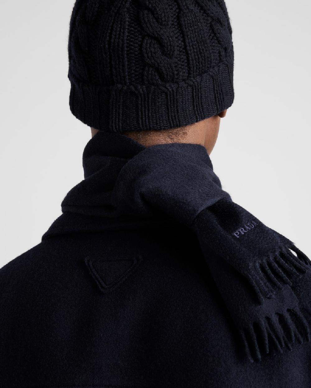 Prada Chaqueta Safari De Cachemir Y Lana