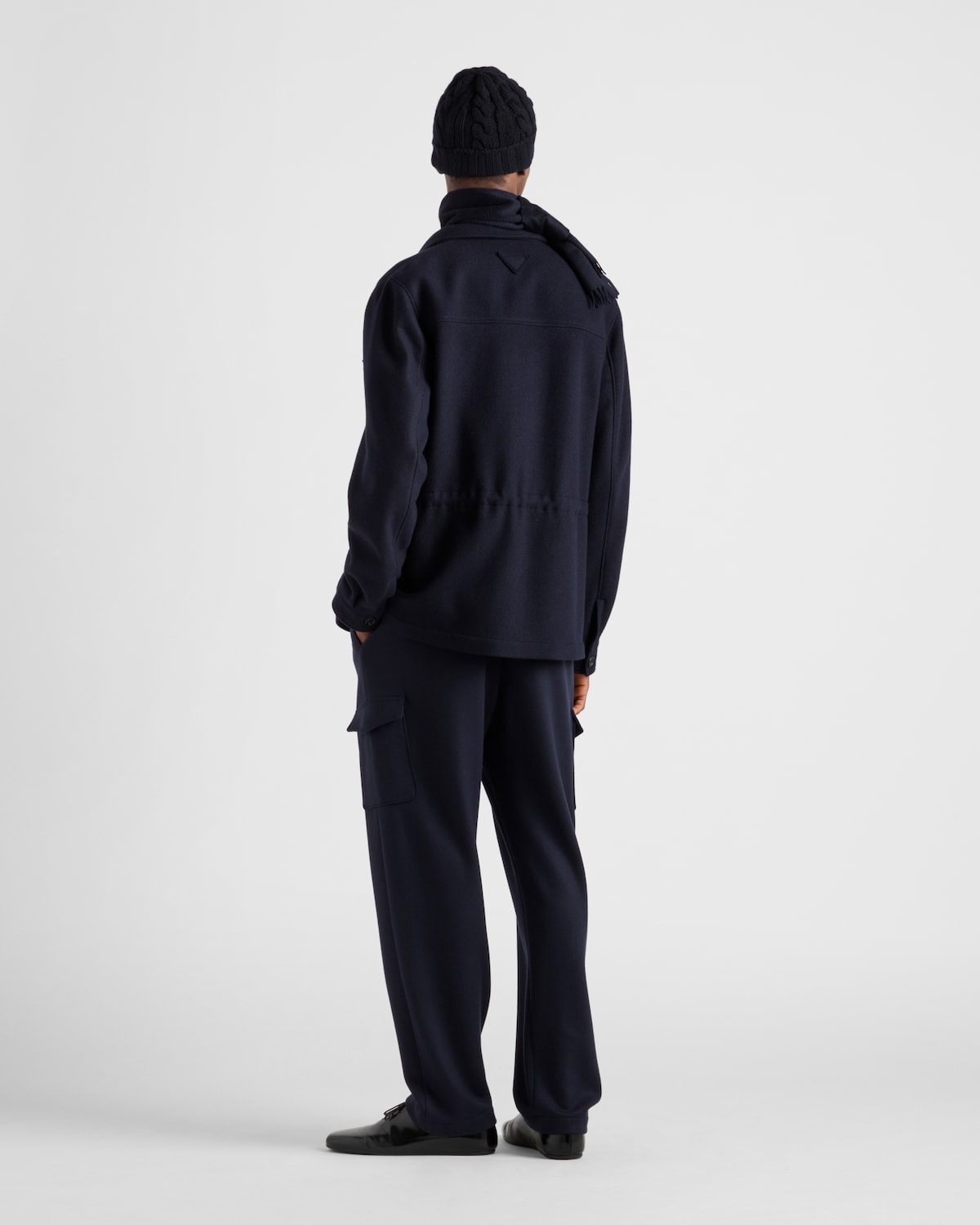 Prada Chaqueta Safari De Cachemir Y Lana