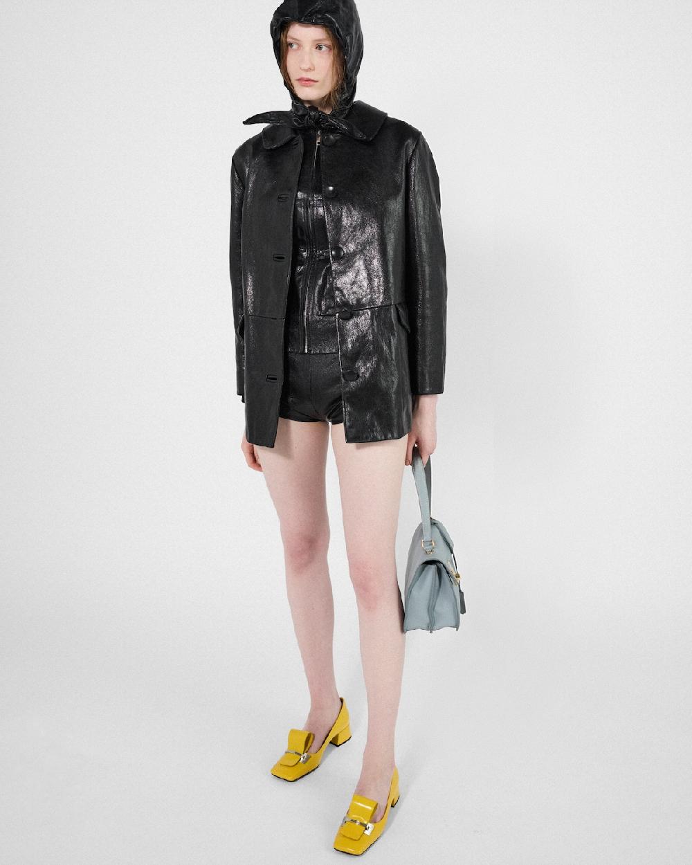 Prada Chaquetón De Piel