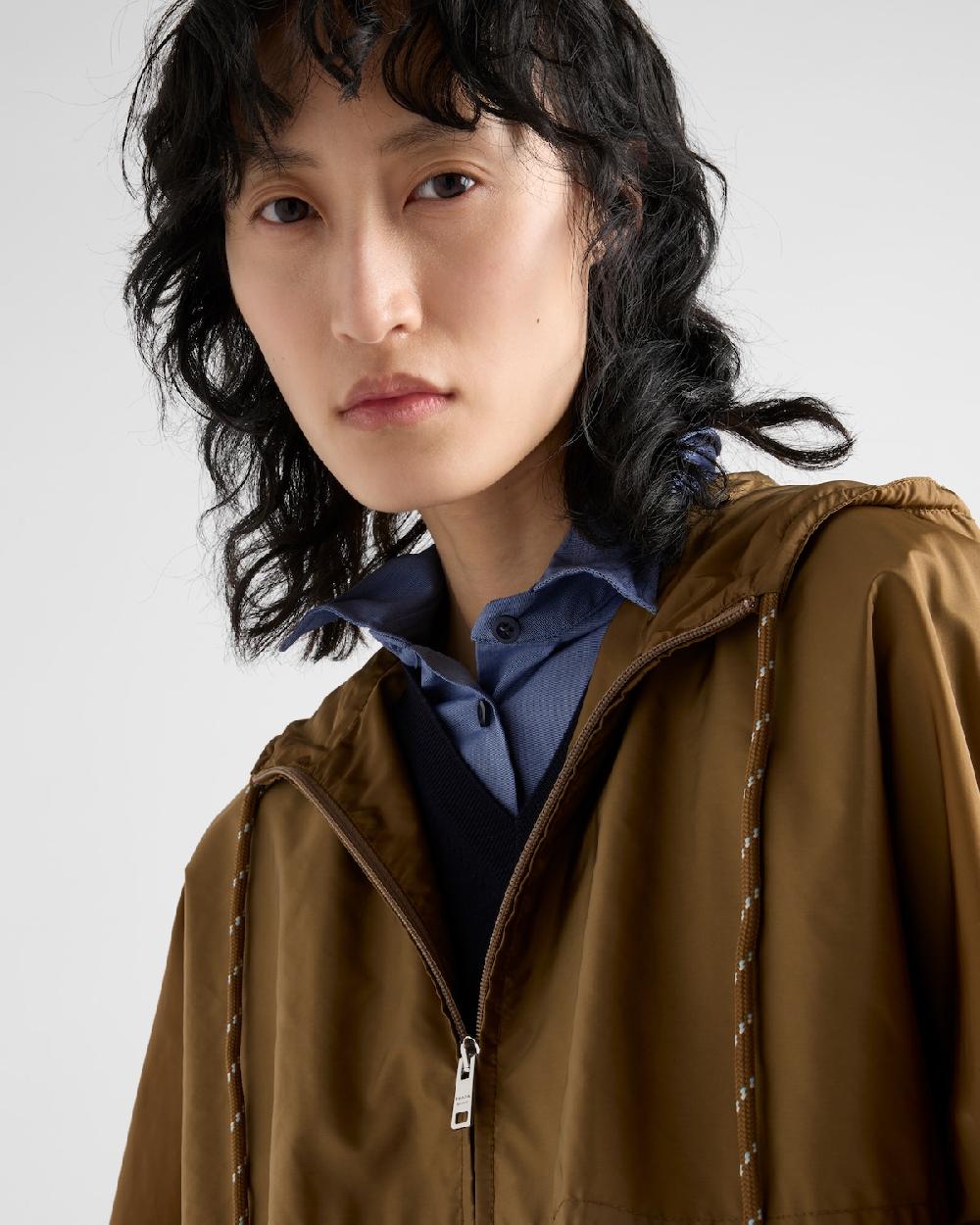 Prada Chubasquero De Re-Nylon Ligero