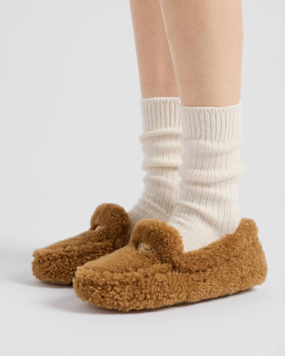 Prada Drivers De Borreguillo