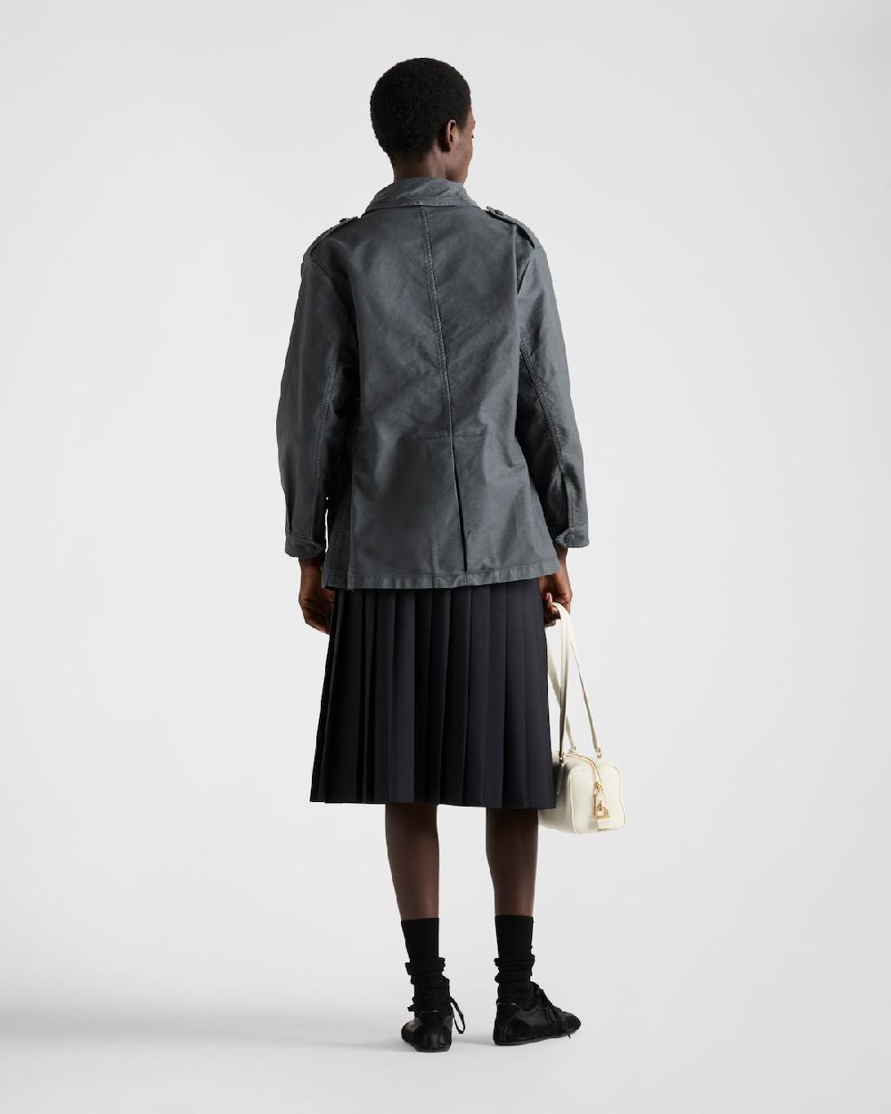 Prada Falda De Kid Mohair