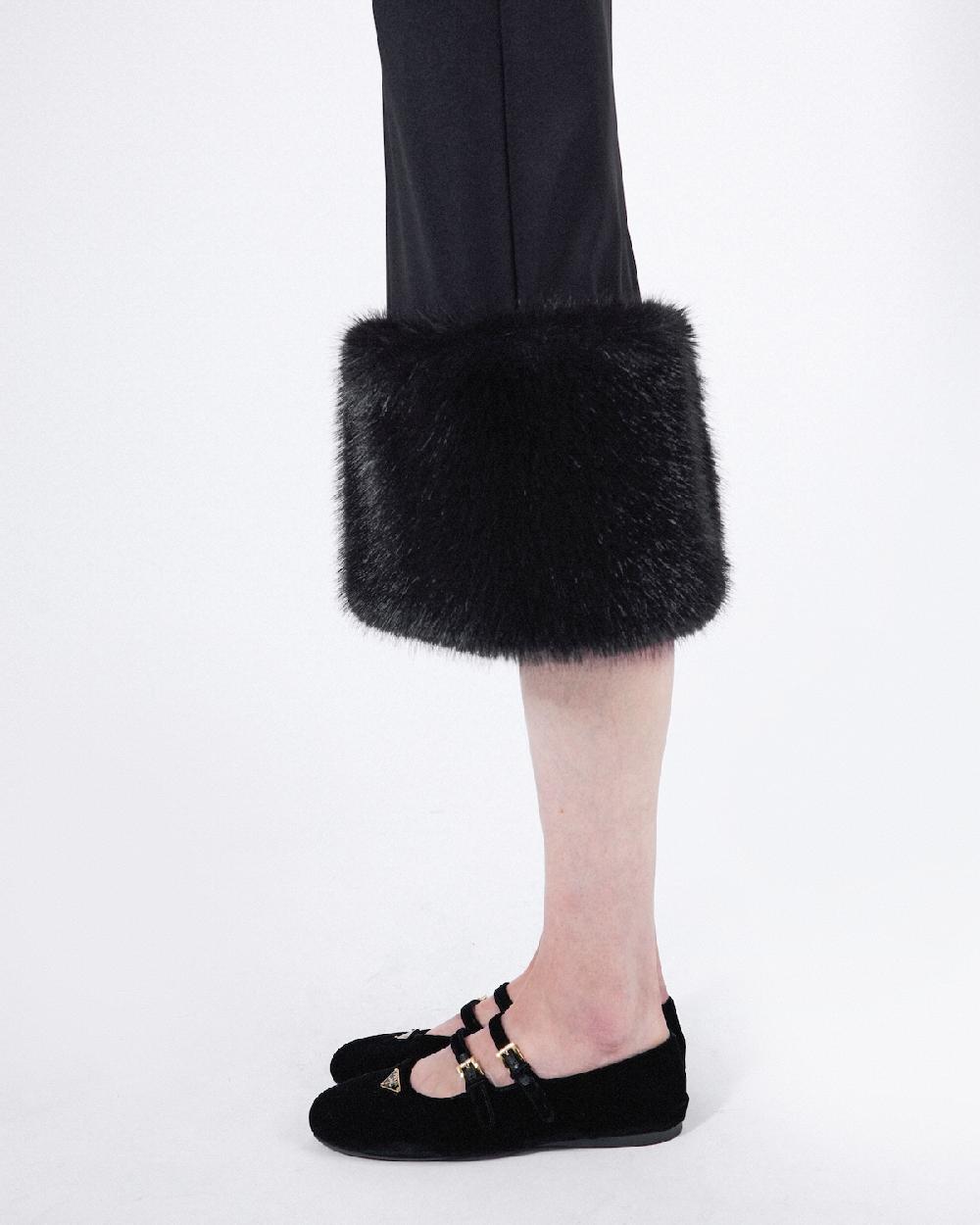 Prada Falda De Punto Elástico