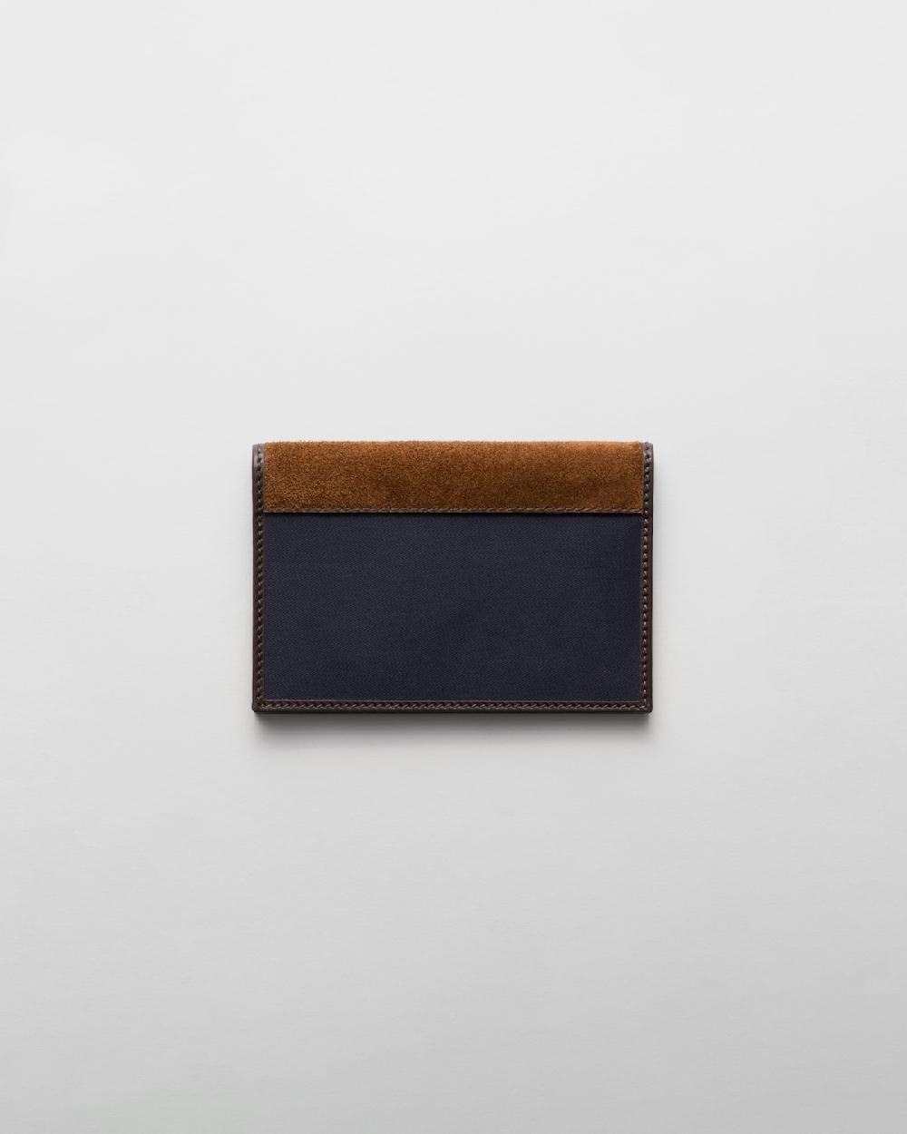 Prada Funda Para Pasaporte De Re-Nylon Y Piel