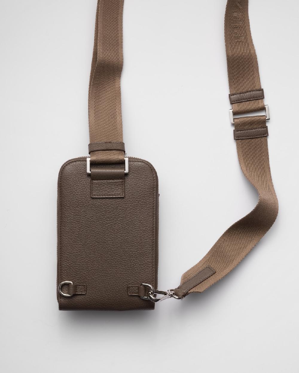 Prada Funda Para Smartphone De Piel