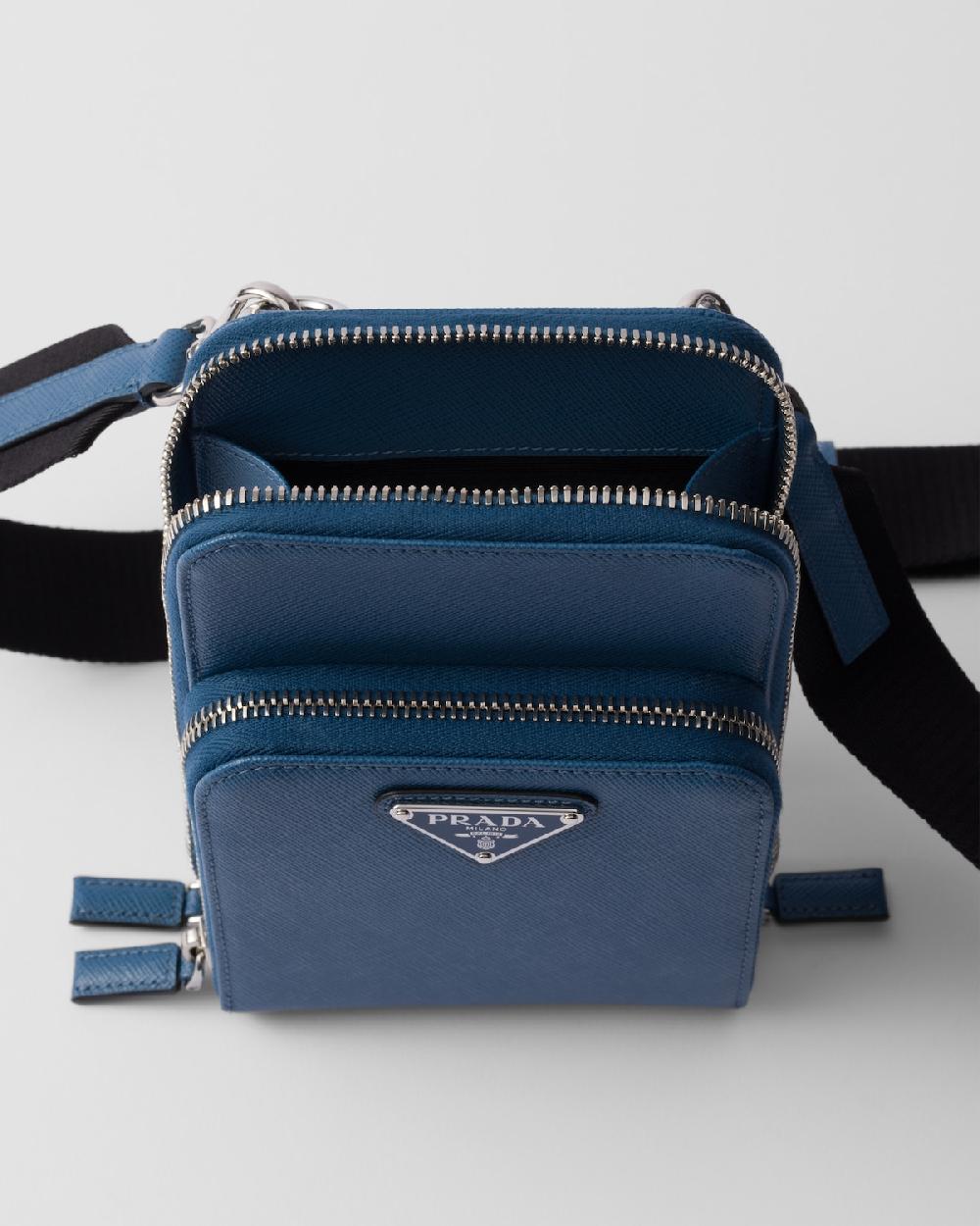 Prada Funda Para Smartphone De Piel Saffiano