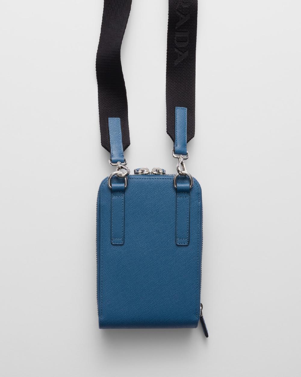 Prada Funda Para Smartphone De Piel Saffiano