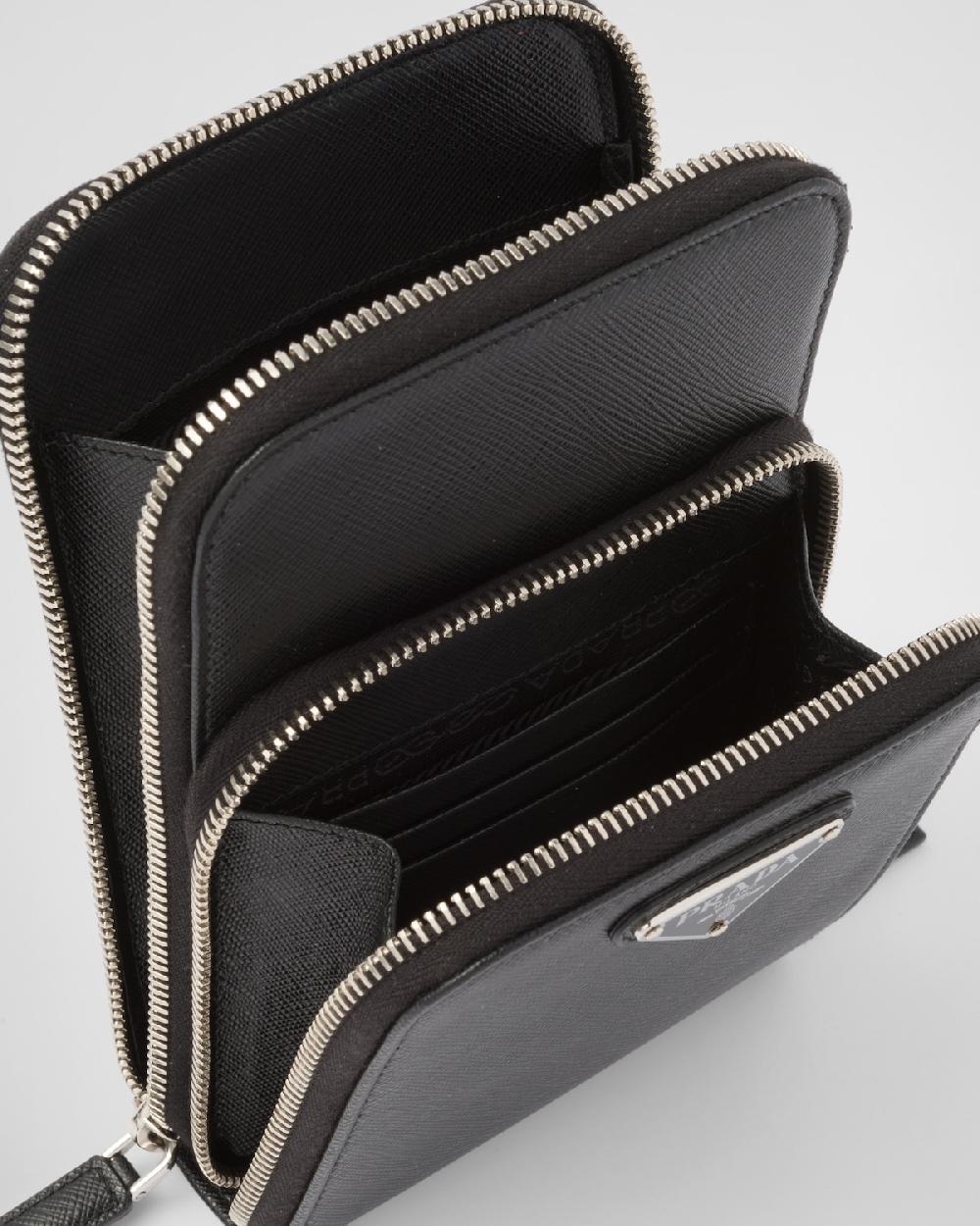 Prada Funda Para Smartphone De Piel Saffiano