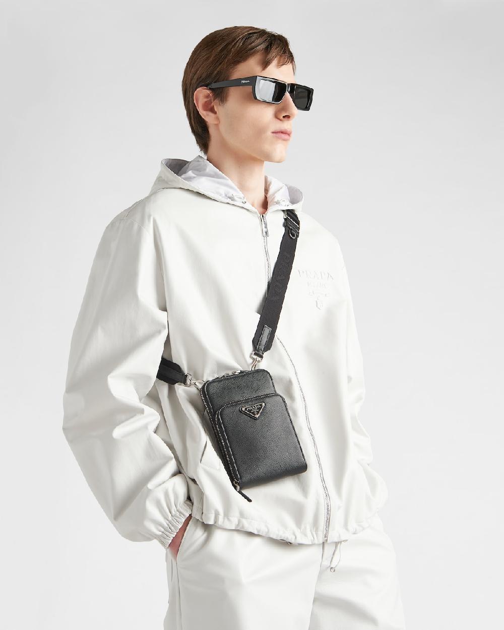 Prada Funda para smartphone de piel Saffiano