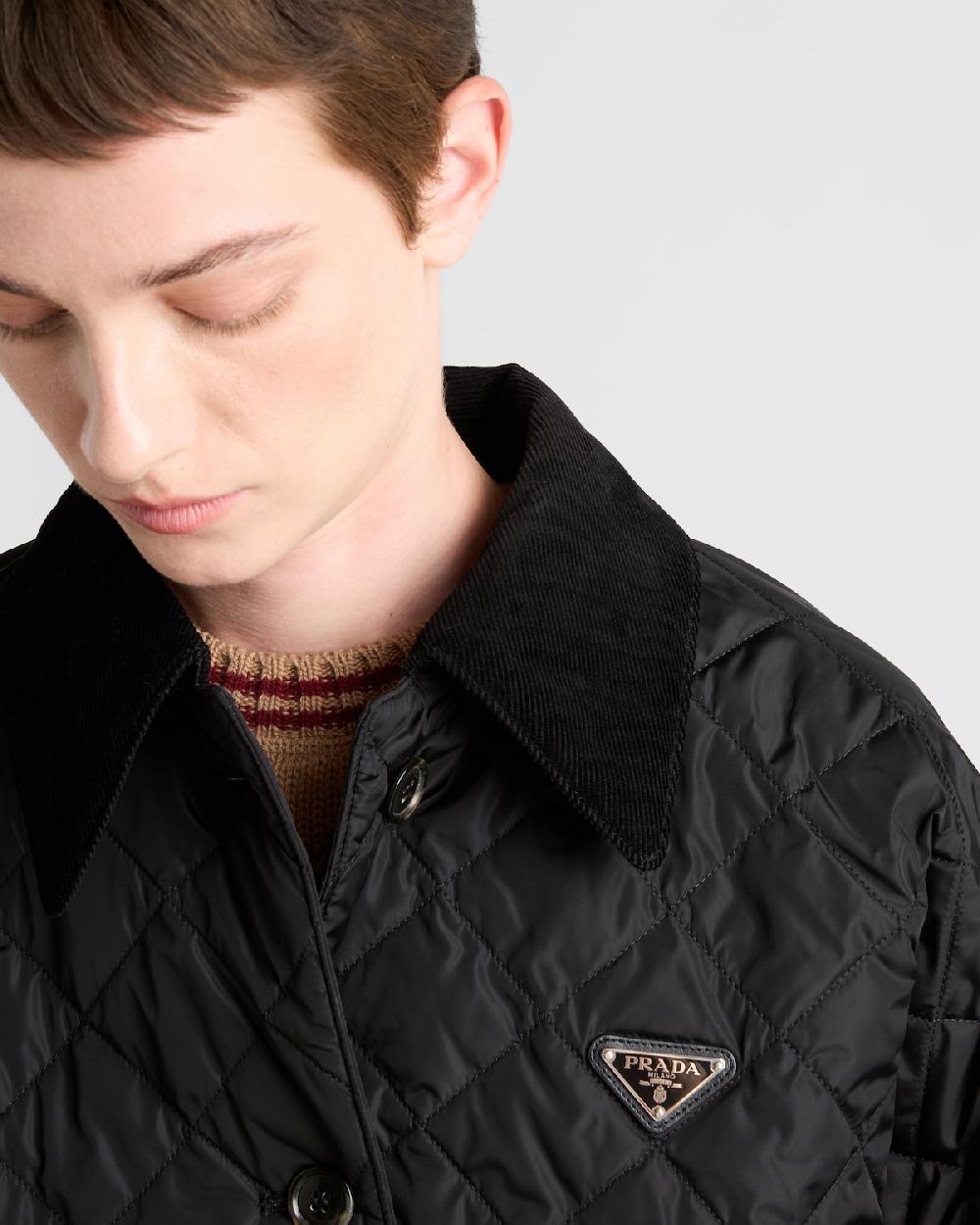 Prada Gabardina De Re-Nylon Ligero