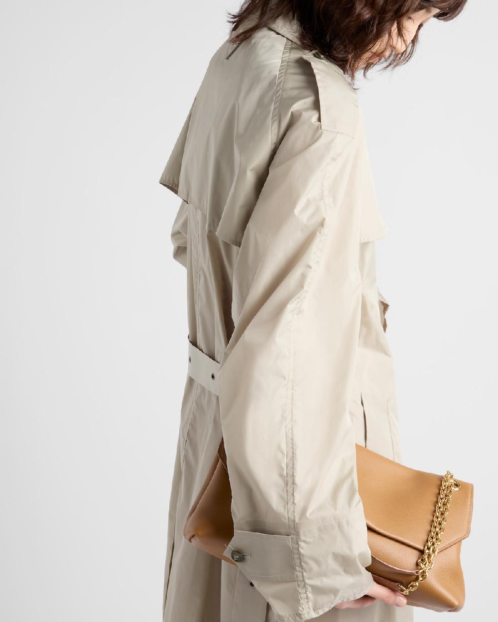 Prada Gabardina De Tejido Técnico Ligero