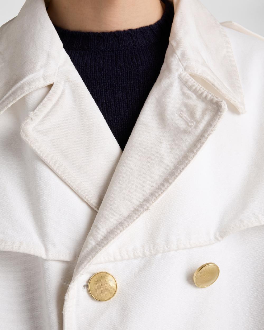 Prada Impermeable De Algodón