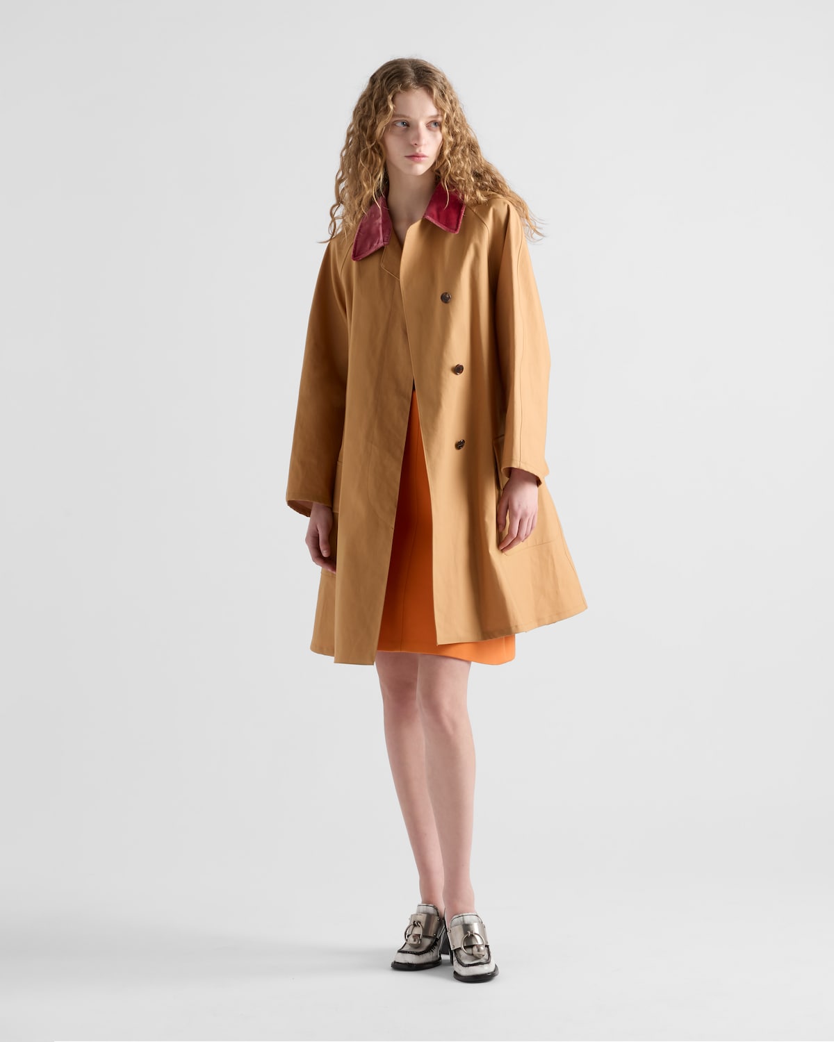 Prada Impermeable de algodón