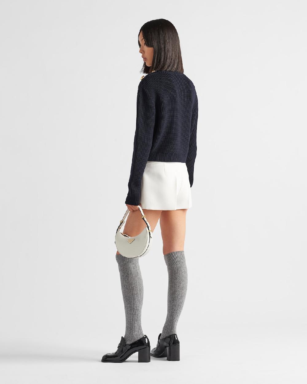 Prada Jersey Con Cuello Alto De Lana