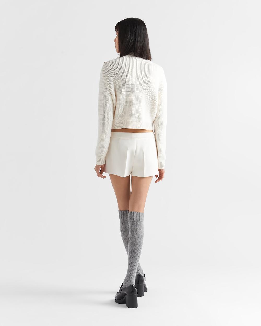 Prada Jersey Con Cuello Alto De Lana