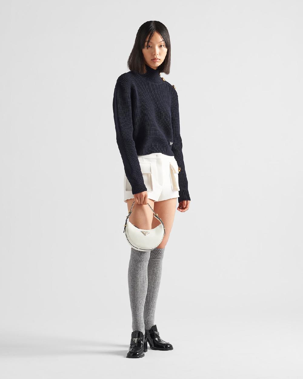 Prada Jersey con cuello alto de lana