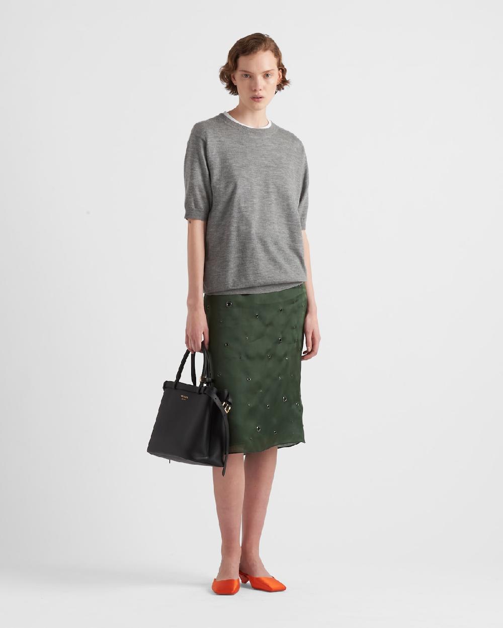 Prada Jersey con cuello redondo de cachemir