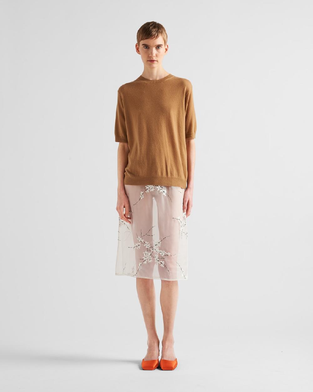 Prada Jersey con cuello redondo de cachemir