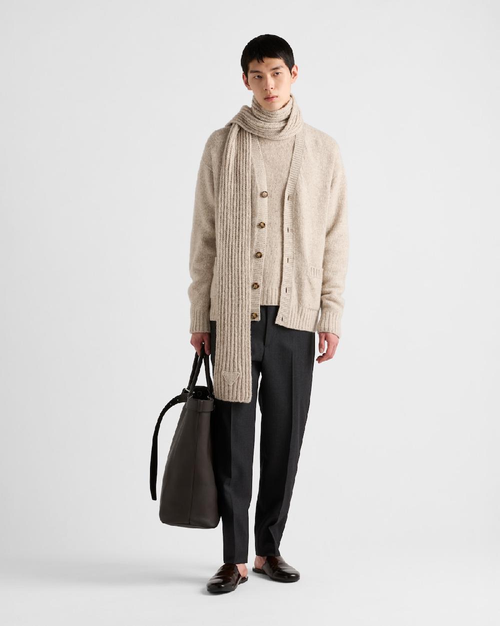 Prada Jersey con cuello redondo de cachemir