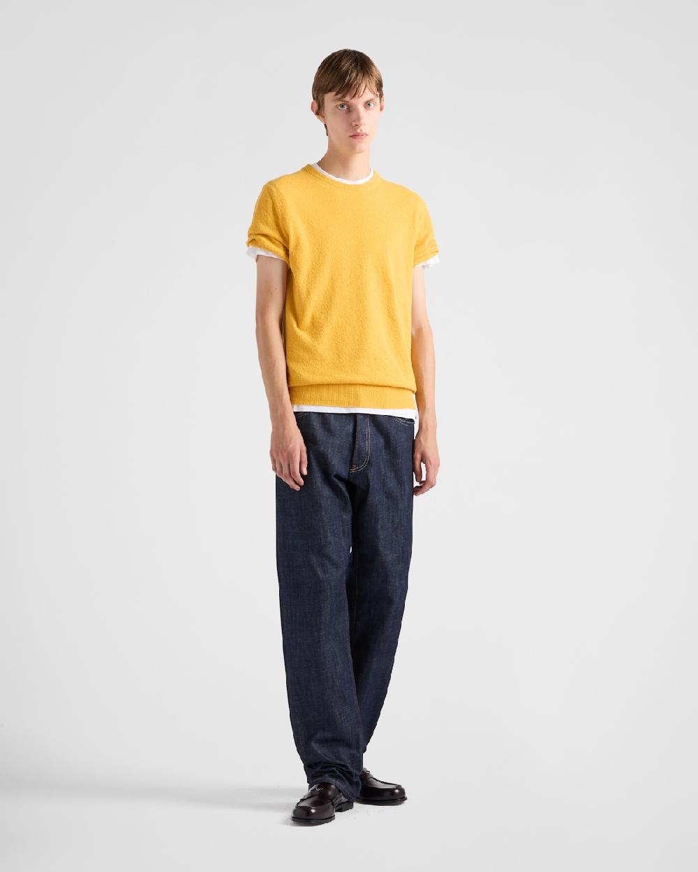 Prada Jersey de algodón de manga corta