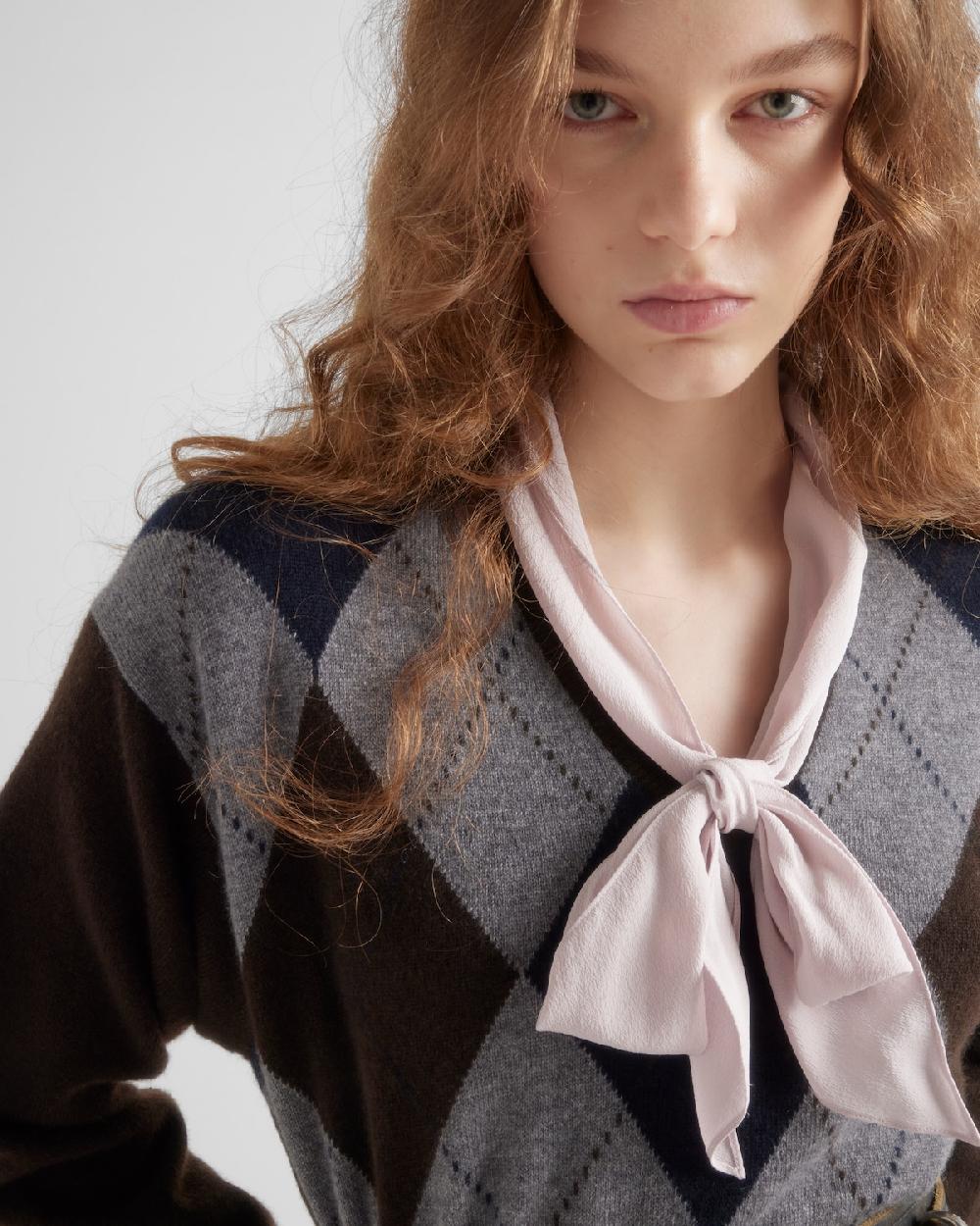 Prada Jersey De Cachemir Con Escote En V