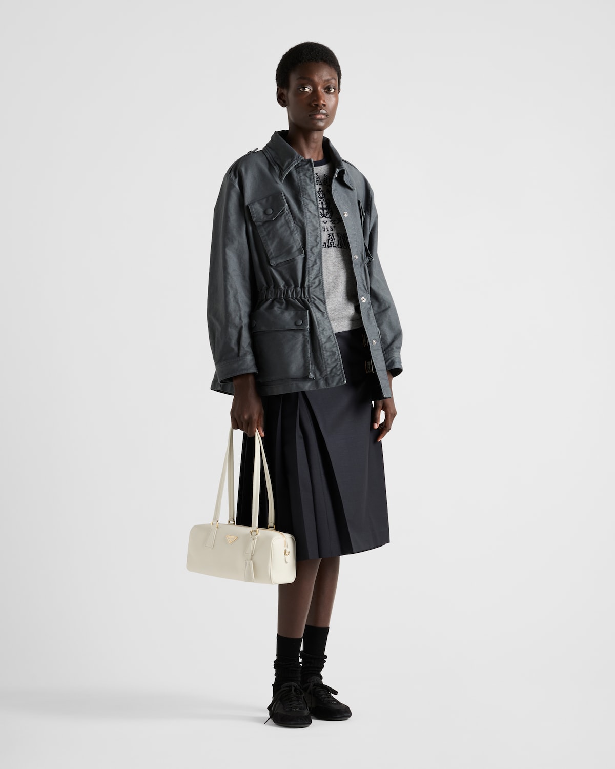 Prada Jersey de cachemir con intarsia