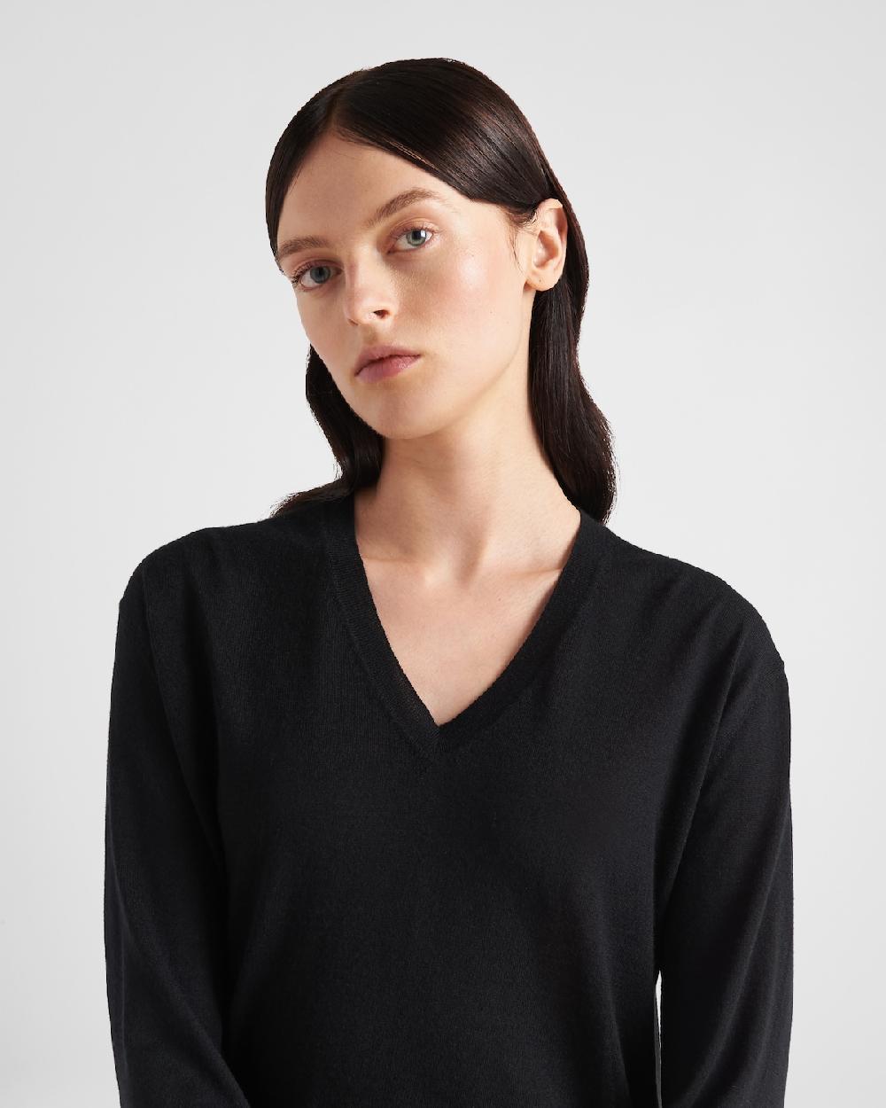 Prada Jersey De Cachemir Y Lana