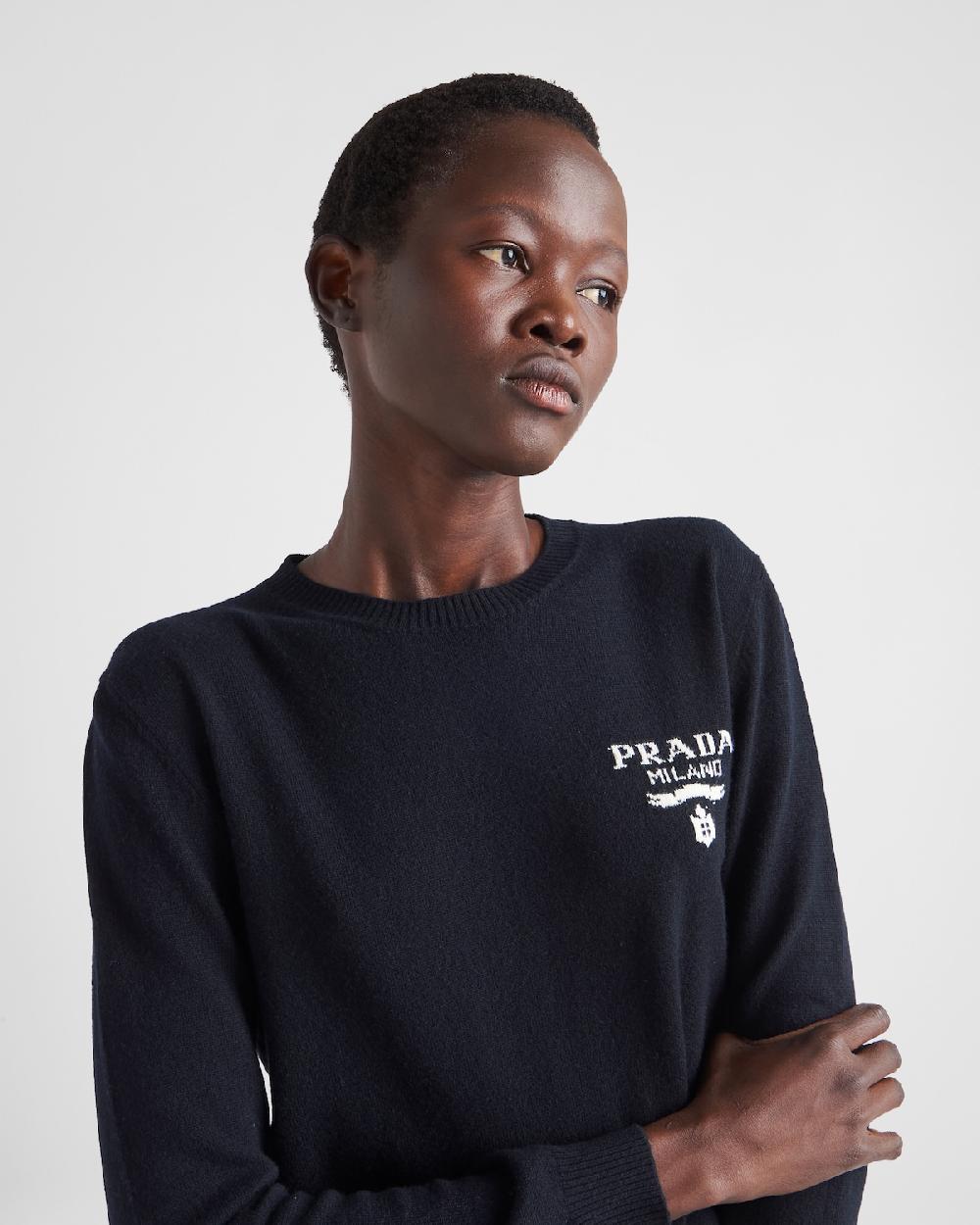 Prada Jersey De Cachemir Y Seda