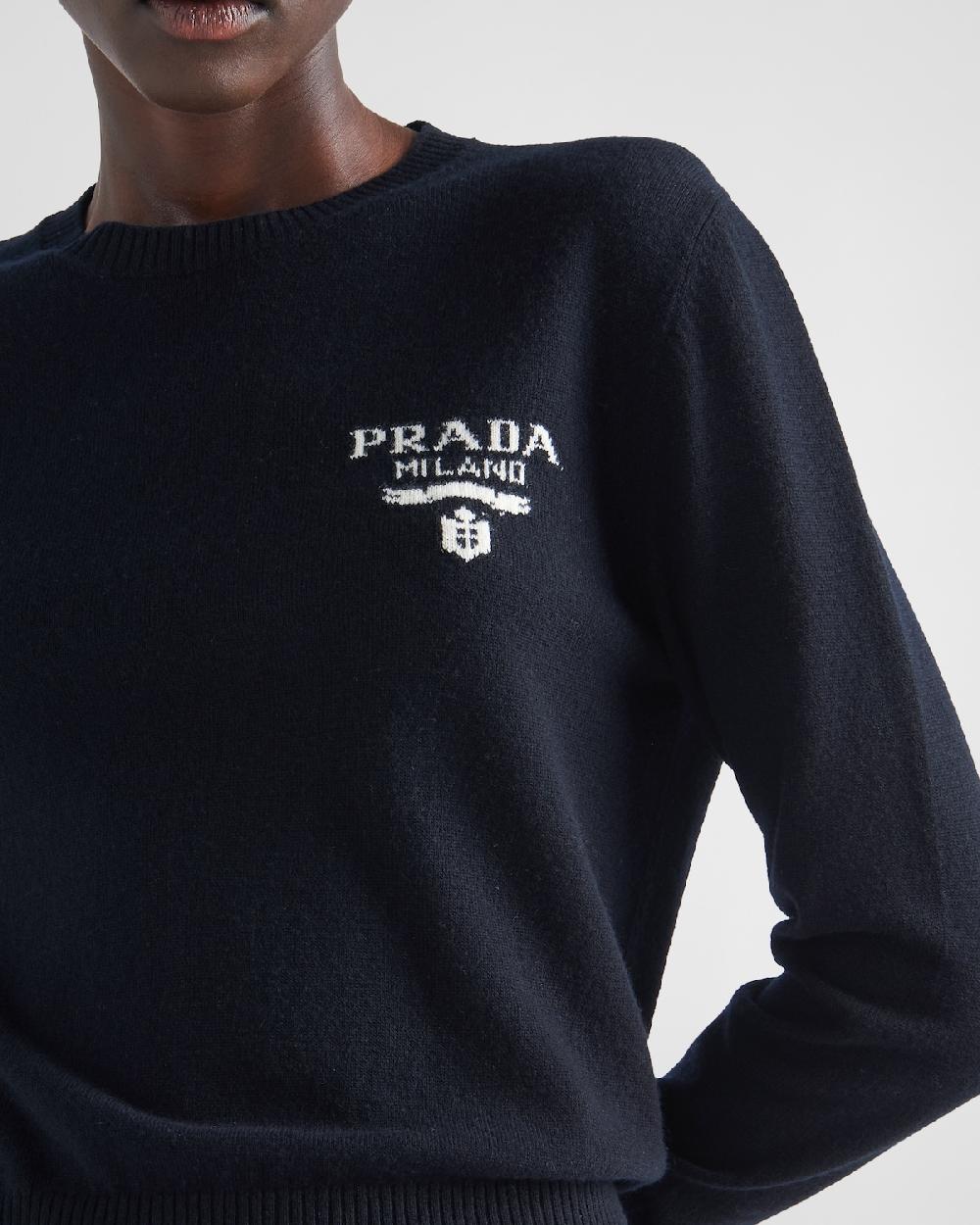 Prada Jersey De Cachemir Y Seda