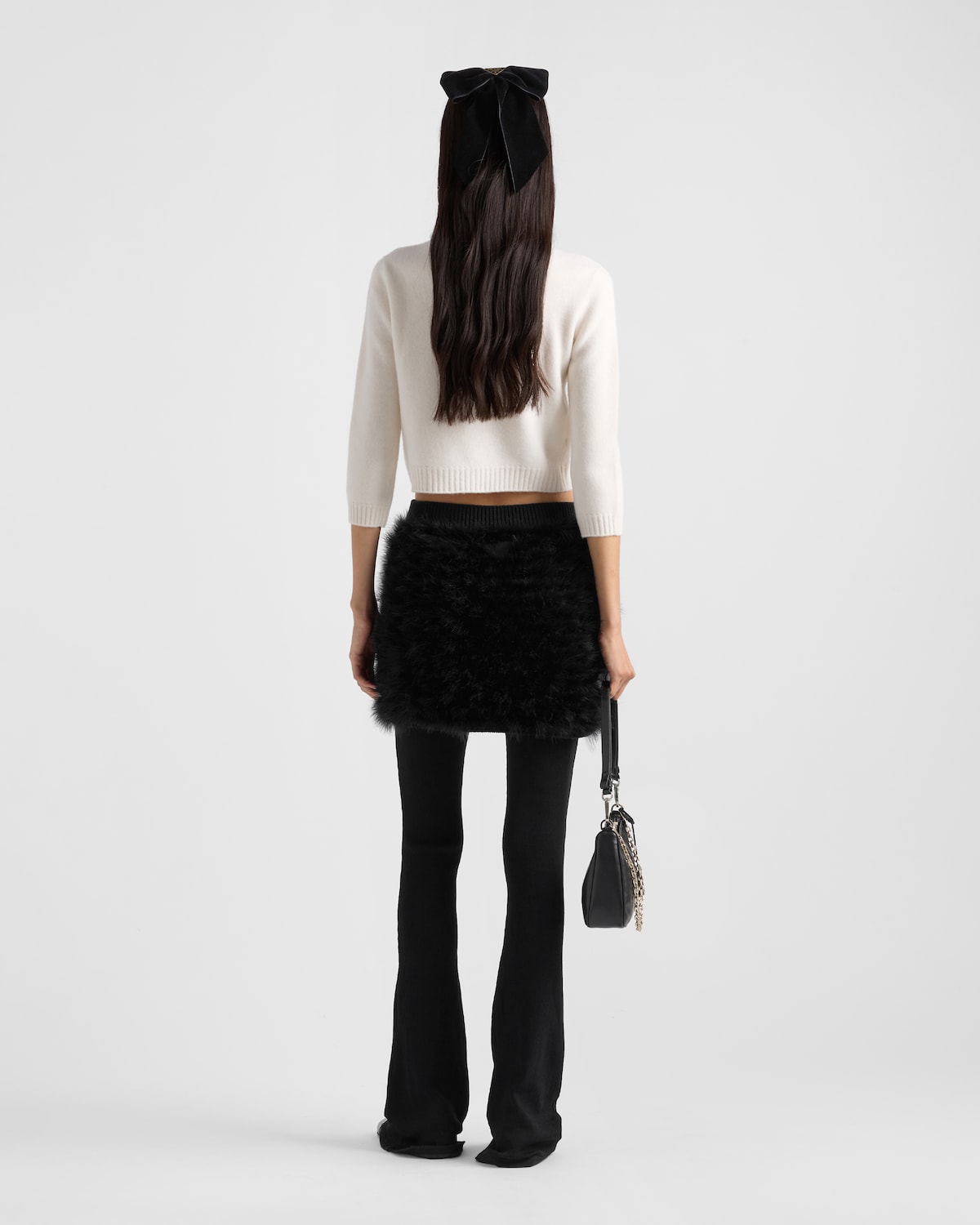 Prada Jersey De Cuello Alto De Lana