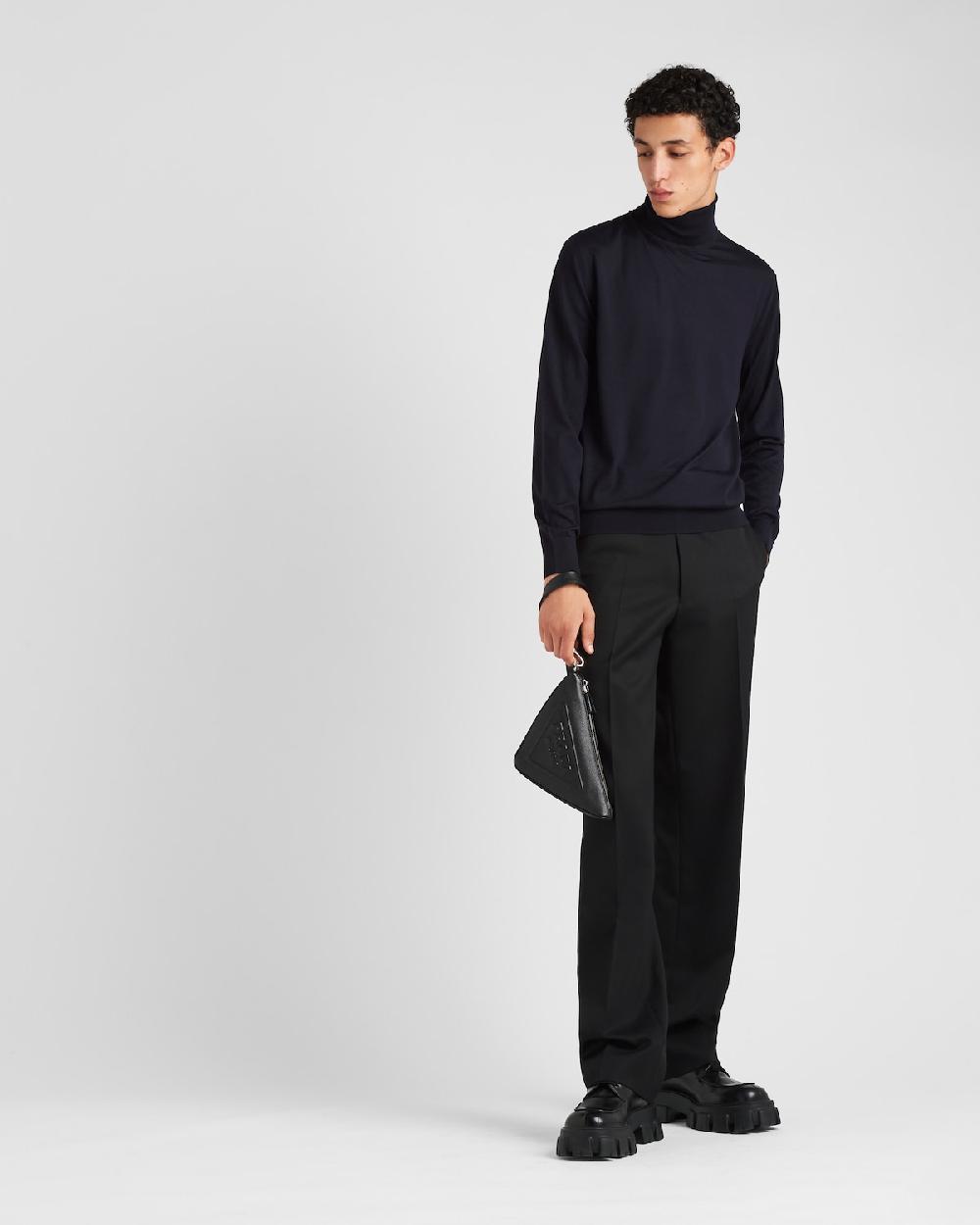 Prada Jersey de cuello alto de lana