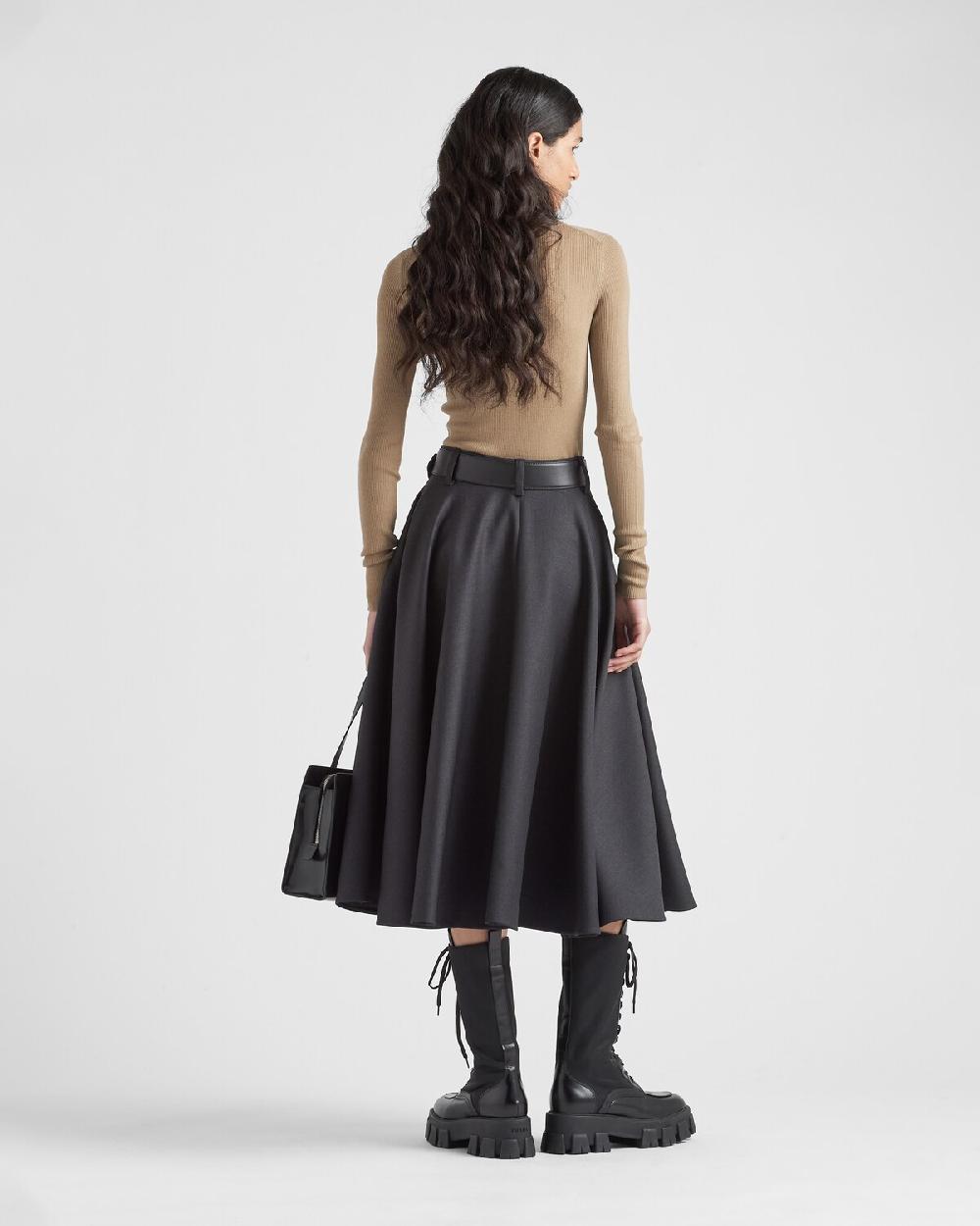 Prada Jersey De Cuello Alto De Lana Superfina