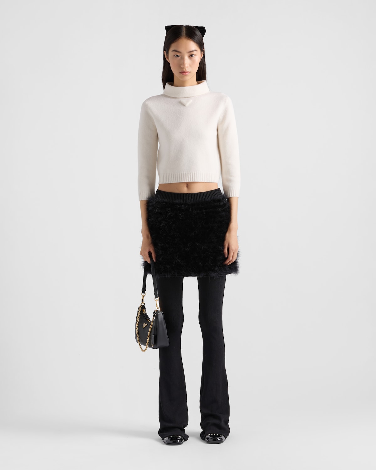 Prada Jersey de cuello alto de lana