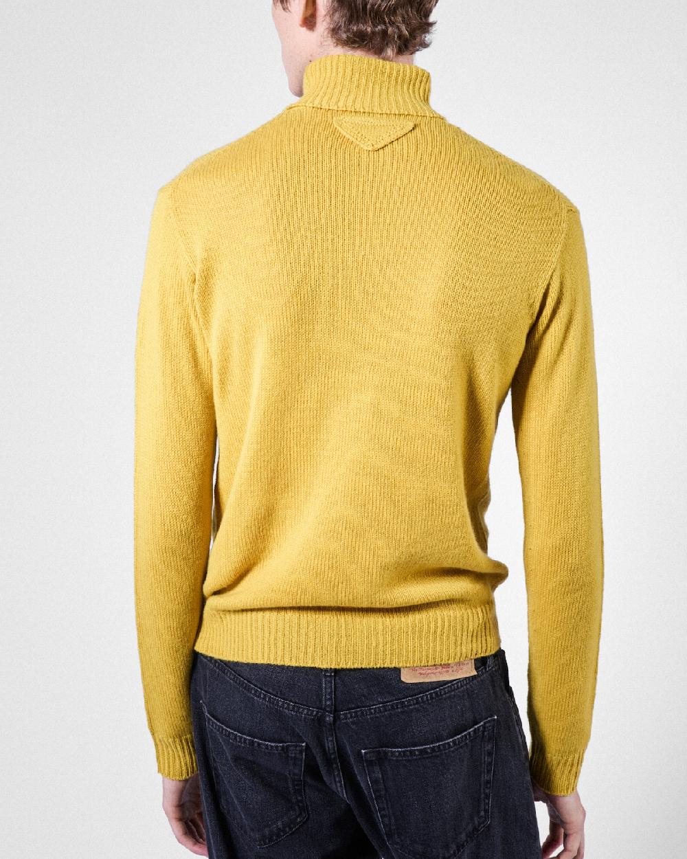 Prada Jersey De Cuello Alto En Cachemir