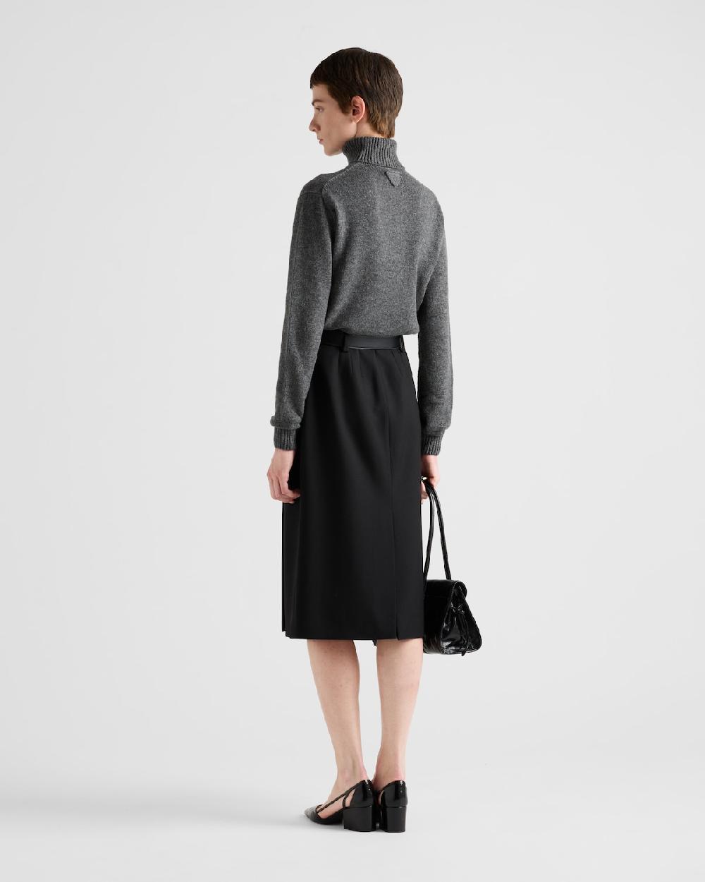 Prada Jersey De Cuello Alto En Cachemir