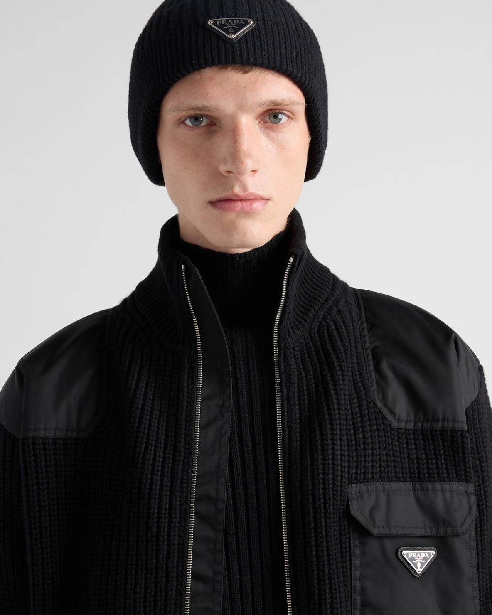 Prada Jersey De Cuello Medio En Lana