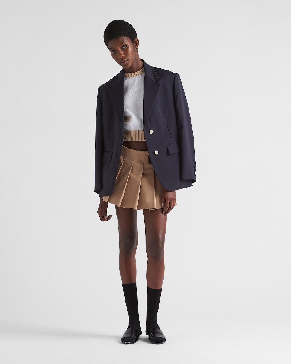 Prada Jersey de cuello redondo de algodón