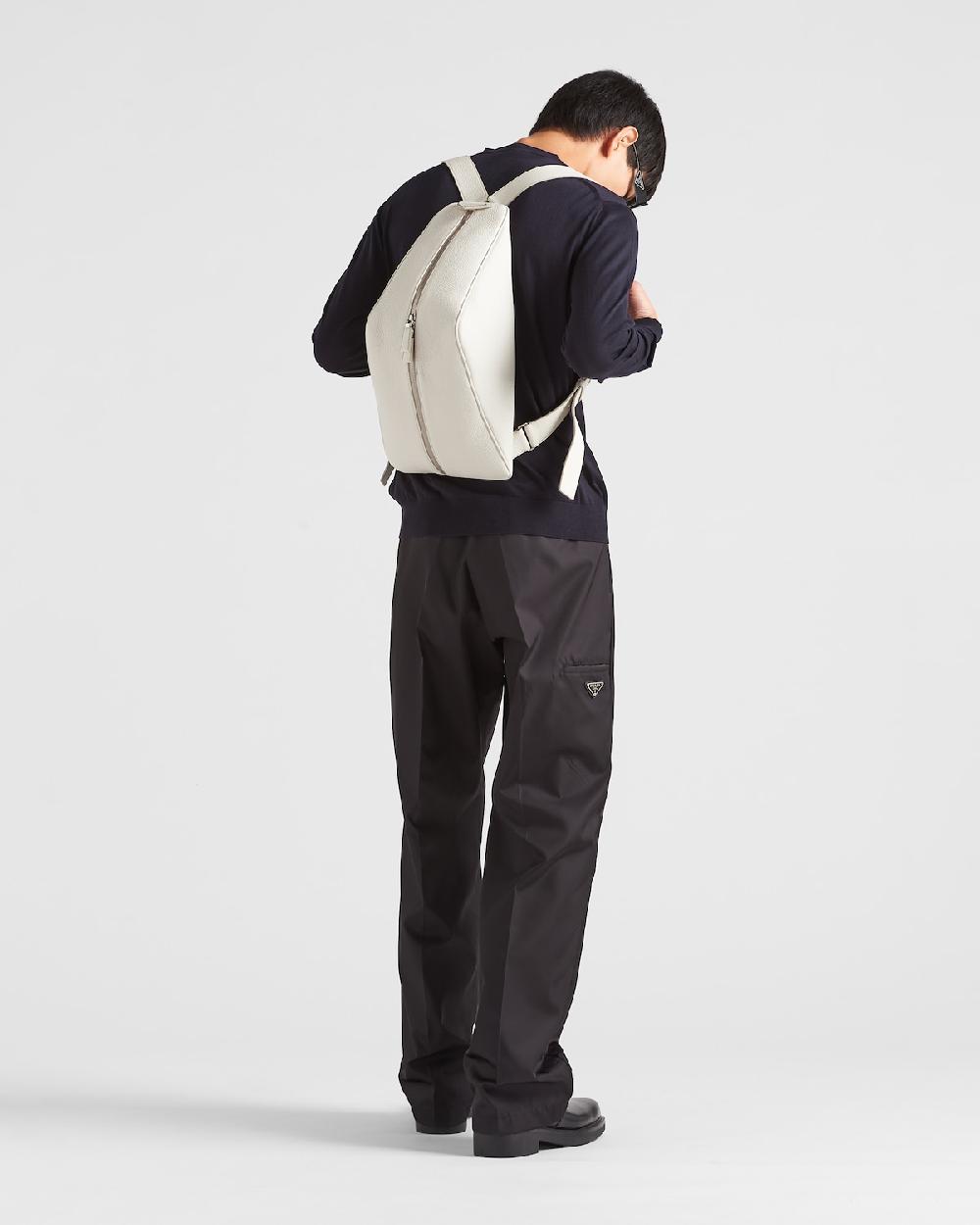 Prada Jersey De Cuello Redondo De Lana Superfina