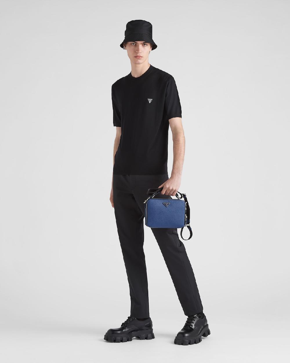 Prada Jersey de cuello redondo de lana superfina