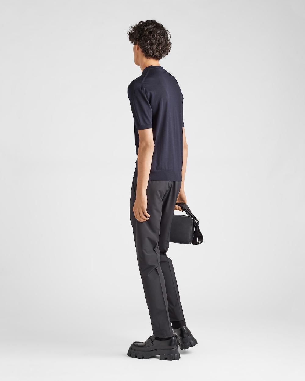 Prada Jersey De Cuello Redondo De Lana Superfina