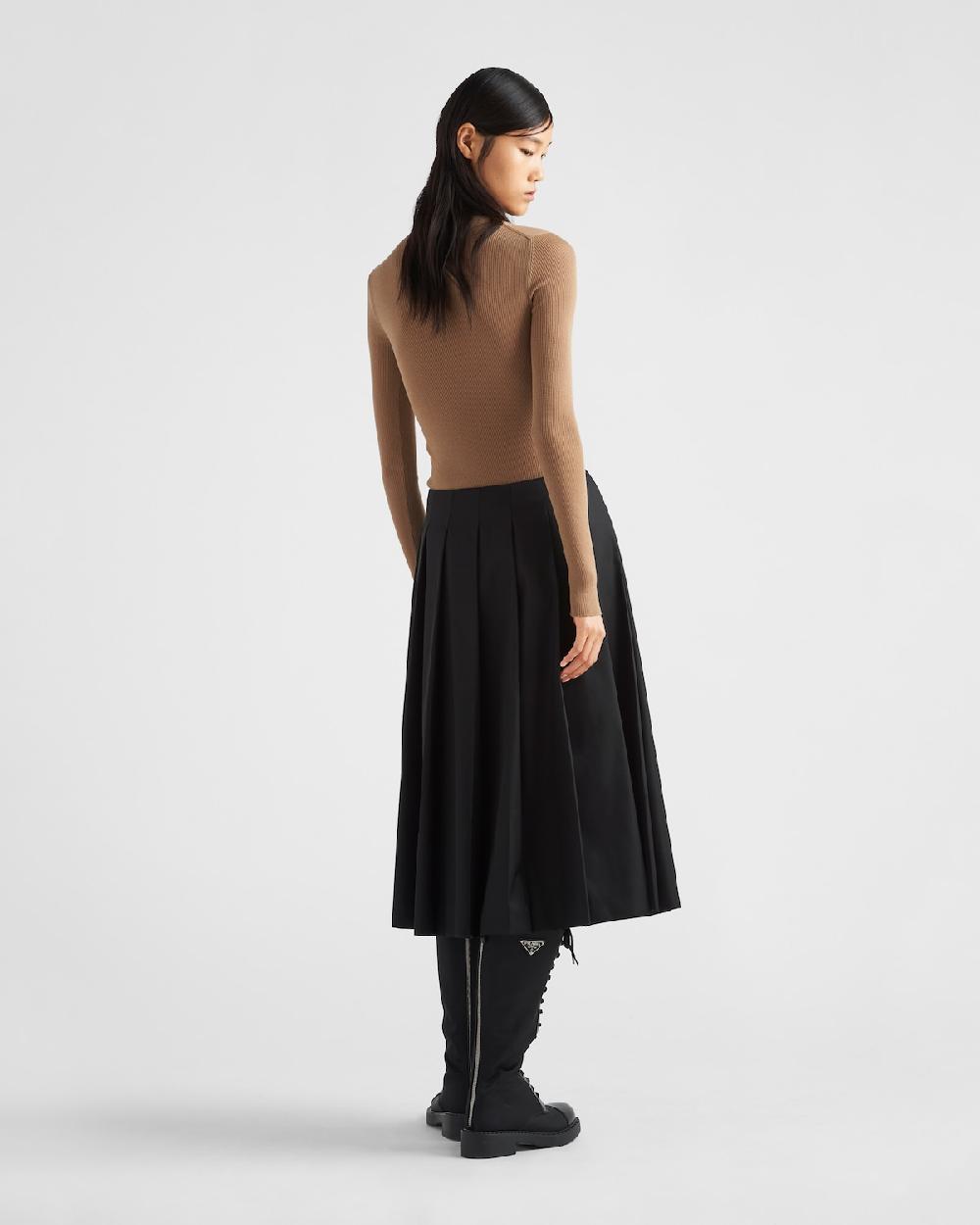 Prada Jersey De Cuello Redondo De Lana Superfina