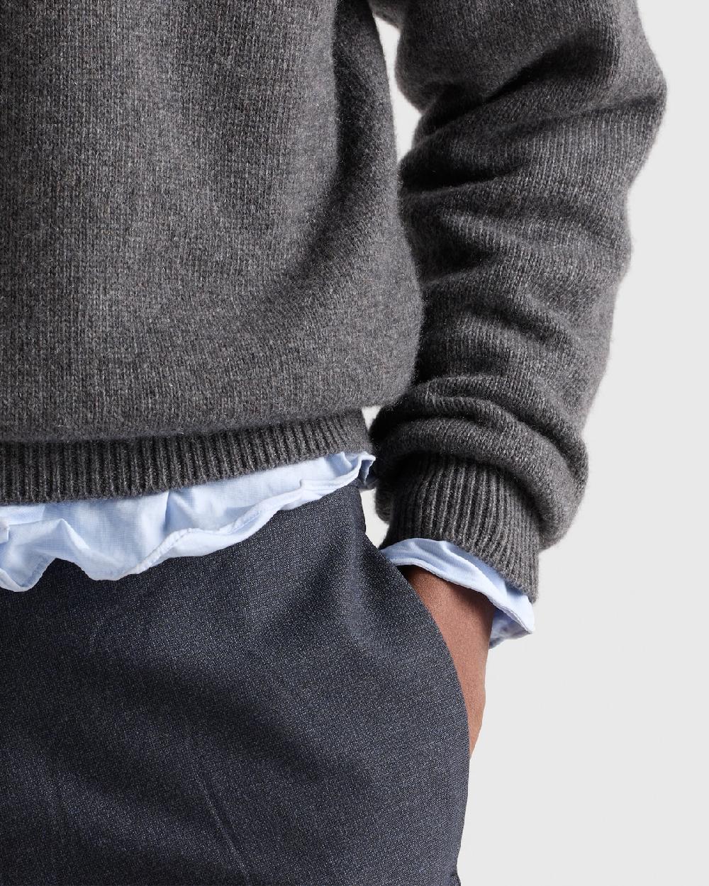 Prada Jersey De Cuello Redondo De Re-Cashmere