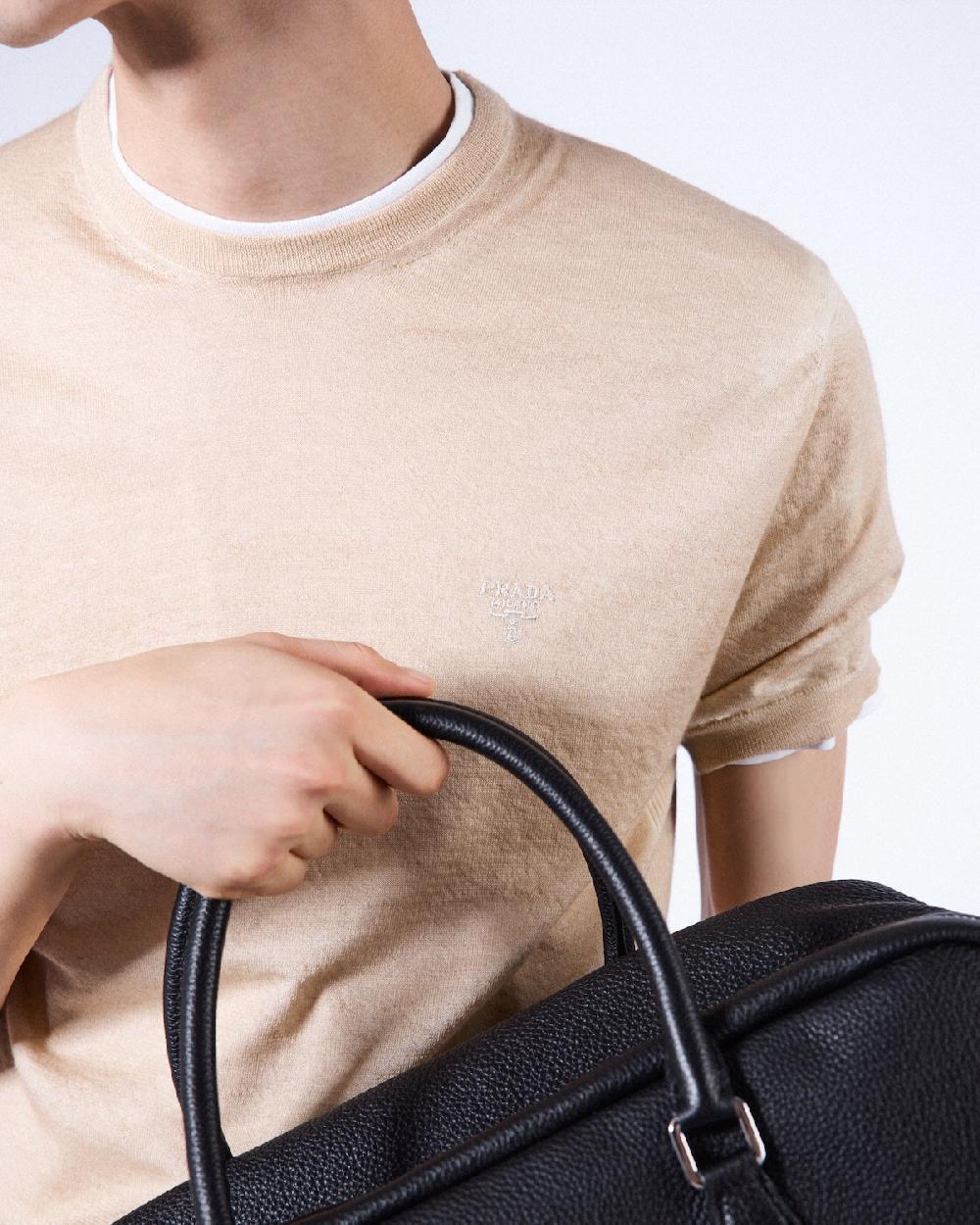 Prada Jersey De Cuello Redondo En Cachemir