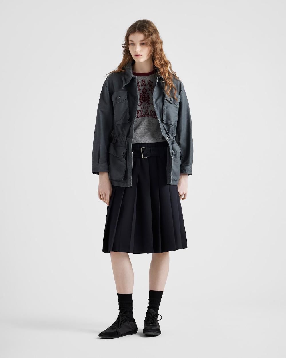 Prada Jersey de cuello redondo en cachemir