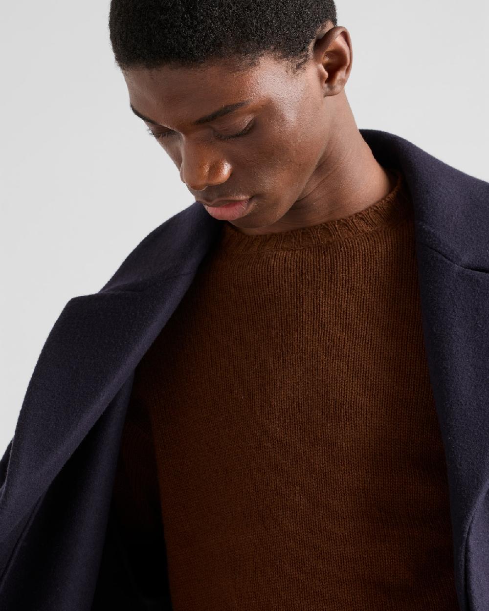 Prada Jersey De Cuello Redondo En Cachemir